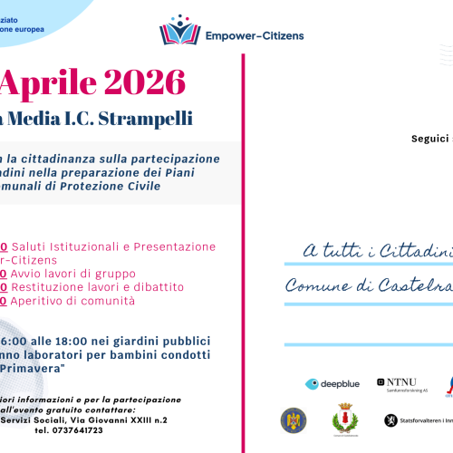 Save the date for the event "Make your voice count!"