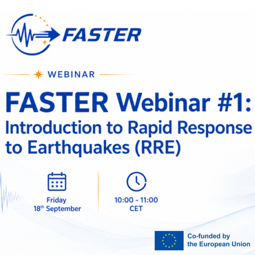 FASTER 1st webinar