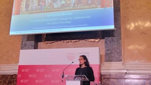 Constance Domenech representing KulturGutRetter and PROCUTLEHR-NET