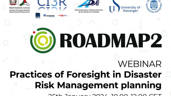 ROADMAP2 Webinar _Practices of Foresight in DRM planning
