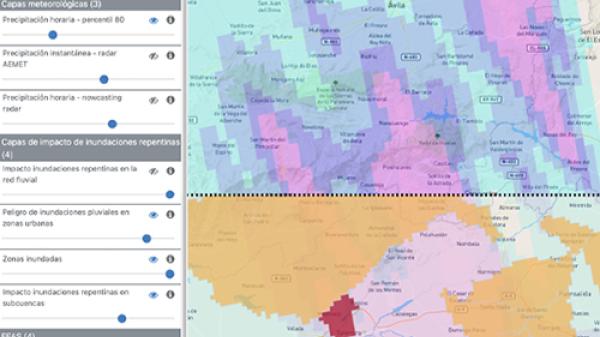 Screenshot of the EDERA platform