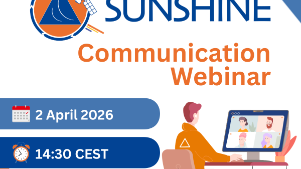 Visual about the SUNSHINE Communication Webinar