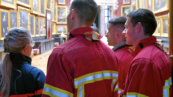 Exercice Interservices Chateau de Chantilly © SDIS 60